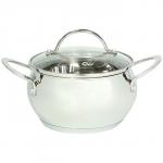 Кастрюля ?16см, 2,0л Webber BE-115/2 со стеклянной крышкой