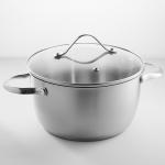 Кастрюля ?18 см, 2,5 л BE-323/2 со стеклянной крышкой