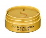 Gold Collagen Патчи для области вокруг глаз гидрогелевые с 24К золотом и коллагеном, 60шт.