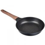 SATOSHI Карнуа Сковорода литая d20см, антипригарное покрытие Мрамор, индукция