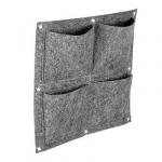 Вертикальная грядка Blumen Haus Плантер 4 кармана 35х35 см 65101