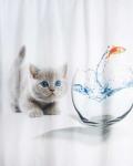 Bagnola Шторка для душа, котенок