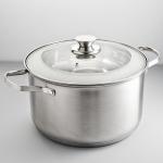 Кастрюля ?22 см, 5,2 л BE-305/2 со стеклянной крышкой