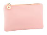 Косметичка розовая плоская