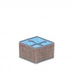 Органайзер для косметики и бижутерии, 4 ячейки