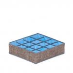 Органайзер для носков,чулок, колготок, 16 ячеек