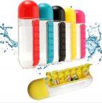 Бутылка с органайзером для таблеток Pill & Vitamin