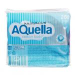 Ватные палочки AQUELLA/AURA п/э пакет 200\300шт, Арт.06450