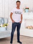 Футболка мужская "Future" бел