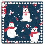 *Квадрат 20 см. Новый год 5