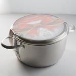 Кастрюля ?20 см, 3,5 л BE-324/2 со стеклянной крышкой