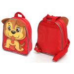 Рюкзак детский Silver Top-1041 Кроха прост спинка/собачка,  красный 230619