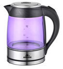 Чайник эл Добрыня DO-1228 v (1,8л) 2200Вт стекло, фиол.