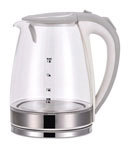 Чайник эл Добрыня DO-1239W (1.8л) 1800Вт стекло белый