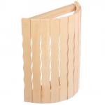 Абажур для бани и сауны Банные Штучки Волна угловой 32319