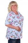 Блузка женская БЖ-55  (кулирка)