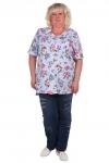 Блузка женская БЖ-55  (кулирка)