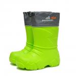 (лайм) Сапоги ЭВА Nordman Kids (cо съемным мехом),