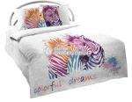Детское постельное белье Шуйская бязь "зебры"