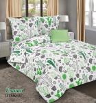 Комплект постельного белья Поплин / Ёжики