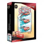 Постельное белье из бязи 125 г/м2 "Детский" 1,5 сп. ( нав 70/70 1 шт.) (диз.: "Тачки" 8878+8876 вид 3 Высокая скорость)