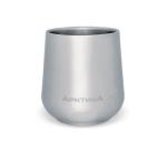 Невакуумный элегантный стакан с двойными стенками, не обжигает руки, объем 220 мл.