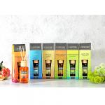 LADECOR Аромадиффузор с палочками 100 мл,  6 ароматов