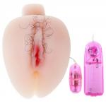 *Вагина с лобковыми волосами, с вибрацией BM-009096