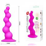 *Анальный массажер-елочка без вибрации BI-014158-0602S