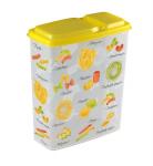 Ёмкость 2,3л для сыпучих продуктов с декором