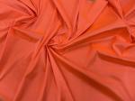 Атлас с эластаном (8%),RU 160 01 оранжевый неоновый матовый, ширина 150 см