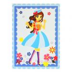 ХОББИХИТ Аппликация из страз Микс,  бумага,  пластик,  21х34, 5 см,  8 дизайнов