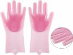 Перчатки многофункциональные 34*16см, силикон, HM26209, арт.92439 Рыжий Кот
