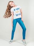 Брюки джинсовые для девочки  4184 LIGAS