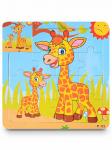 *Пазлы Жирафик 15 элем. 8097-2 дерево