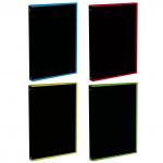 Тетрадь общая на кольцах ErichKrause® Accent, А4, 80 листов, клетка, ламинация глянцевая, структурное тиснение "лён"