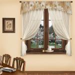 Занавеска М257-52, кофе, шампань, 290*170 см                             (bt-104020)