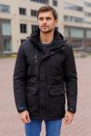 Мужская зимняя куртка 92501-1 черная