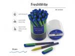 Ручка FreshWrite. Широкая полоска шариковая, 0,7 мм, синяя