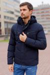 Мужская зимняя куртка 92204-2 темно-синяя