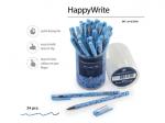 Ручка HappyWrite. Васильки шариковая 0,5 мм, синяя
