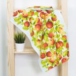 Набор вафельных полотенец 3 шт 5616/1 Яблочки