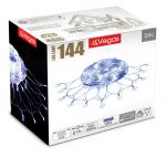 55032 VEGAS Электрогирлянда "Сеть" 144 синих LED ламп, прозрачный провод, 1,2*1,5 м, 24 v /32/4