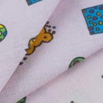 Набор детских пеленок бязь набивная 4 шт/80