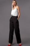 Брюки палаццо цвет черный (Бр-56-2)