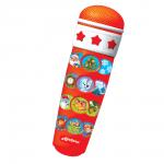 !Микрофон АЗБУКВАРИК 1729 караоке Новогоднее