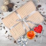 Бамбуковый плед кубик 200х220