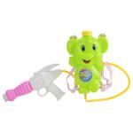 Bebelot Игрушка водный пистолет "Бластер-слоник" (27 см, ранец-баллон, зел.)