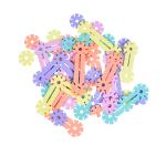 YIJIANG Конструктор "Блоки-шестерёнки" (40 дет., в боксе)