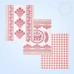 Набор полотенец из рогожки "Вятка"